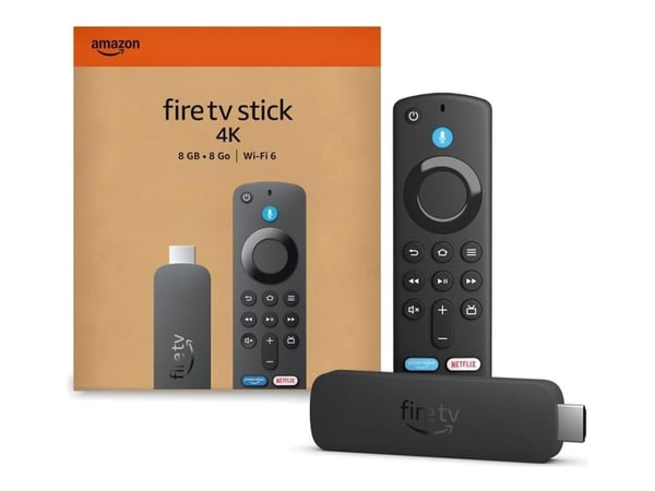 Amazon Fire TV Stick 4K 2024 | Älytelevision lisälaite | 4K, HDR, HDMI, Alexa