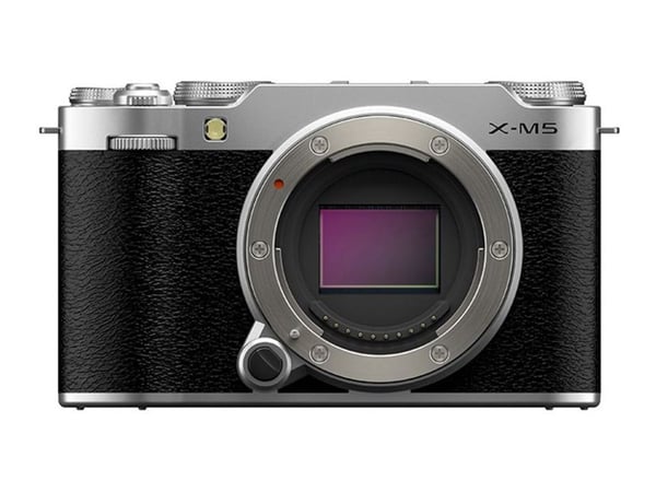 Fujifilm X Series X-M5 - Digitalkamera - spegellöst - 26.1 MP - APS-C - 6.2K / 29.97 fps - endast stomme - Wi-Fi, Bluetooth - silver