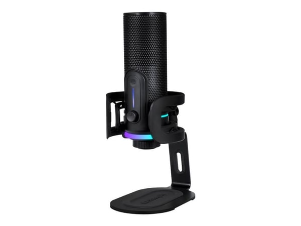 Streamplify MIC PRO USB-mikrofon, RGB - svart