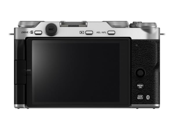 Fujifilm X Series X-M5 - Digitalkamera - spegellöst - 26.1 MP - APS-C - 6.2K / 29.97 fps - endast stomme - Wi-Fi, Bluetooth - silver