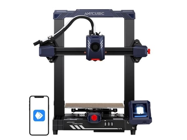 ANYCUBIC Kobra 2 Pro - 3D-skriver - FDM/FFF - byggstørrelse opptil 250 x 220 x 220 mm - lag: 0.05 mm - USB