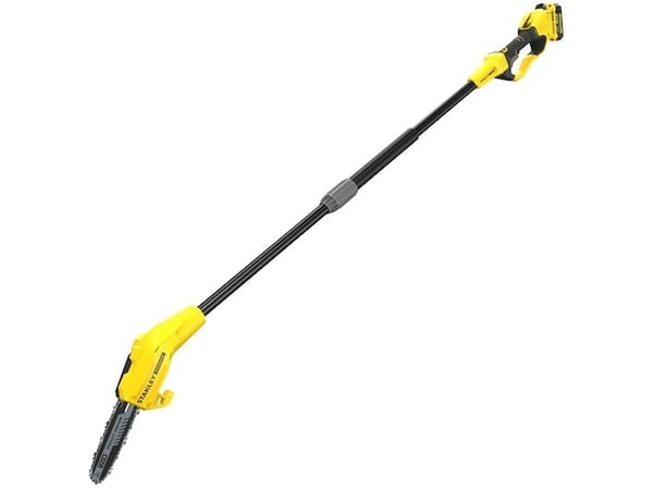 Stanley SFMCPS620M1, 20 cm, Musta, Keltainen, Akku, 18 V, Litiumioni (Li-Ion), 4 ah