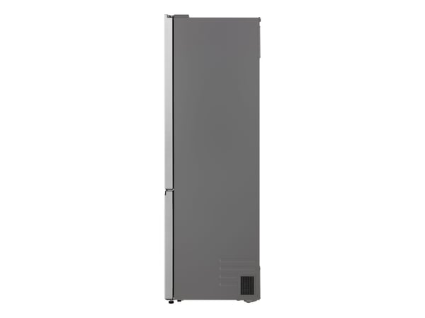 LG GBBS322CPY - Kjøleskap/fryser - bunnfryser - Wi-Fi - bredde: 59.7 cm - dybde: 67.4 cm - høyde: 203 cm - 375 liter - Klasse C - primasølv