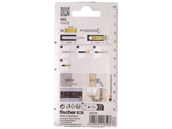 Fischer 532735, 6 styck