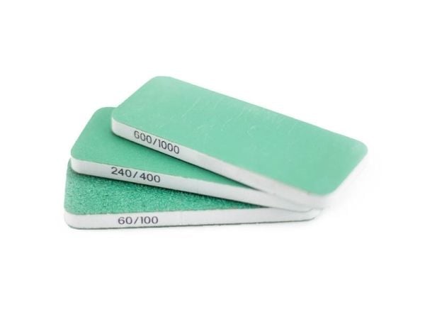 Vallejo T04003, Slipesvamp, Manuelt slipesett, Flere størrelser (sett), Etterbehandling, Removing filler, Malingsfjerning, Fjerner rust, Removing v...