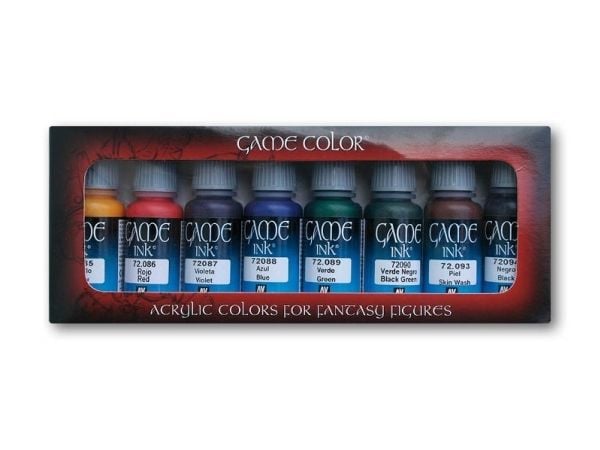 Vallejo 72.296, Multi, Acryl maling, Væske, 17 ml, 8 stykker |