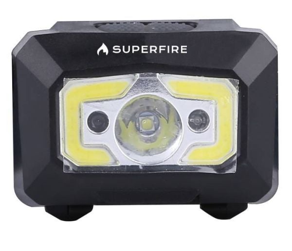 Taskulamppu lähestymiskytkimellä Superfire X30, 500lm, USB