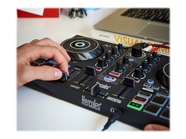 Hercules DJ Control Inpulse 200 - DJLearning Kit - DJ-styrenhet - 2-kanals