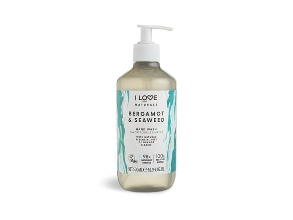 I Love Bergamot & Seaweed Naturals Håndvask 500 ml