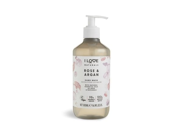 I Love Rose & Argan Naturals Hand Wash 500 Ml