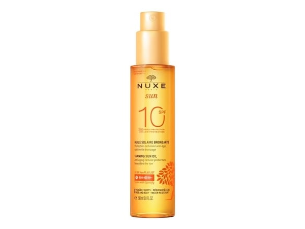 Nuxe Sun Bronzing Oil Face And Body SPF10 spray 150ml
