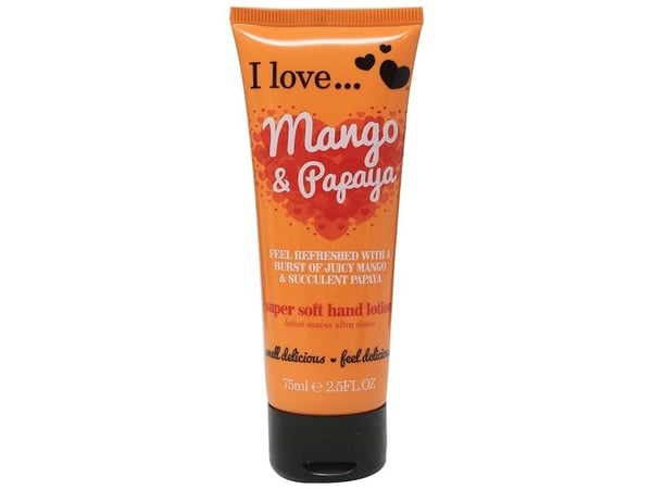 I love I LOVE Super Soft håndlotion mango papaya 75 ml