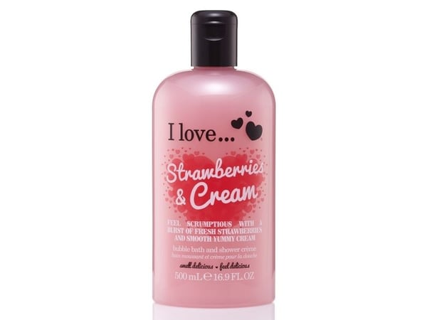 I love Strawberries shower and bath cream 500ml