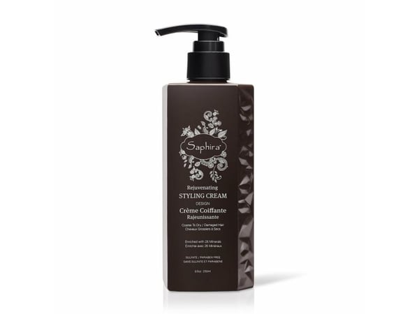 Shemen Armour Saphira rejuvenating stylingkrem for hår som regenererer med mineraler fra Dødehavet 250 ml