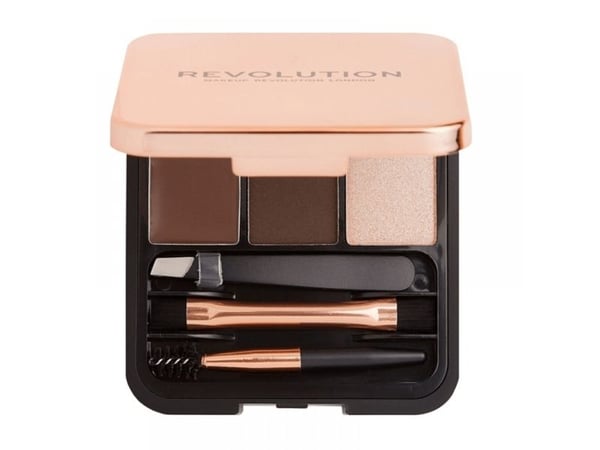 MAKE UP REVOLUTION Brow Sculpt Kit Dark (7376408) set för bryn