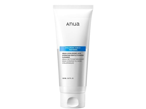 Anua 8 Hyaluronihappo + Phantenol Kosteuttava puhdistusvaahto 150ml