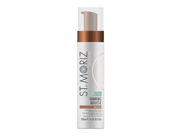 St. Moriz Colour Correct Medium itseruskettava hiusvaahto (200 ml)