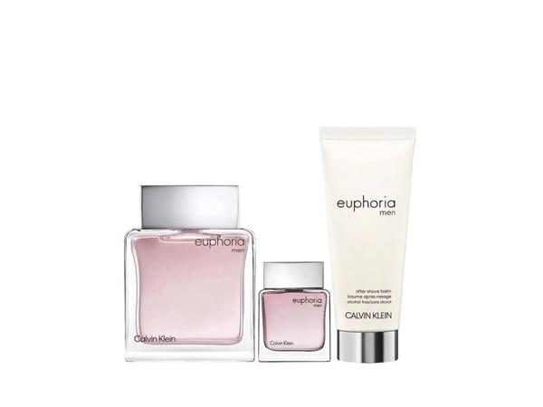 Calvin Klein Euphoria Men Eau de Toilette 100 ml + mini 15 ml EDT + after shave balm 100 ml SET