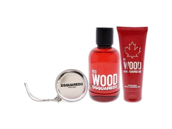 Dsquared2 DSQUARED2 Red Wood edt 100 ml + SG 100 ml + plånbok