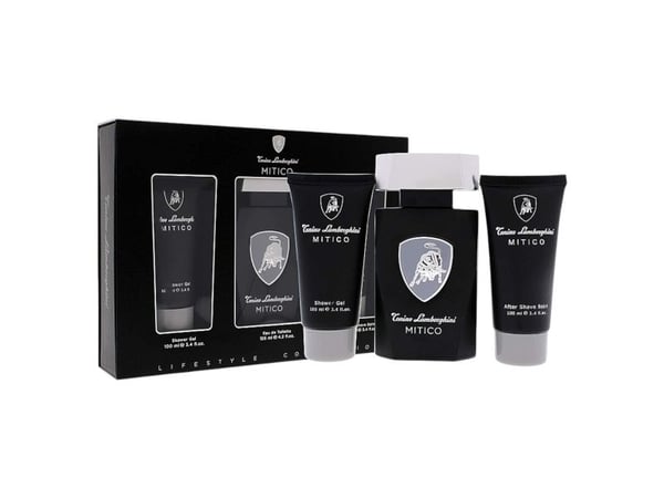Tonino Lamborghini Mitico woda toaletowa spray 125ml + balsam for goleniu 100ml + żel pod prysznic 100ml