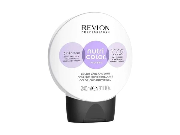 Revlon Professional Nutri Color Filters 3-i-1 Cream 1002 Pale Platinum 240 ml