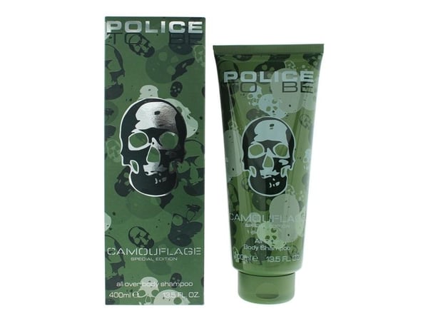 Police To Be Man Camouflage Special Edition vartaloshampoo 400 ml