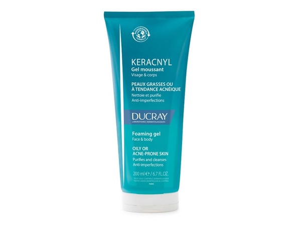 Ducray Keracnyl vaahtoava geeli 200 ml