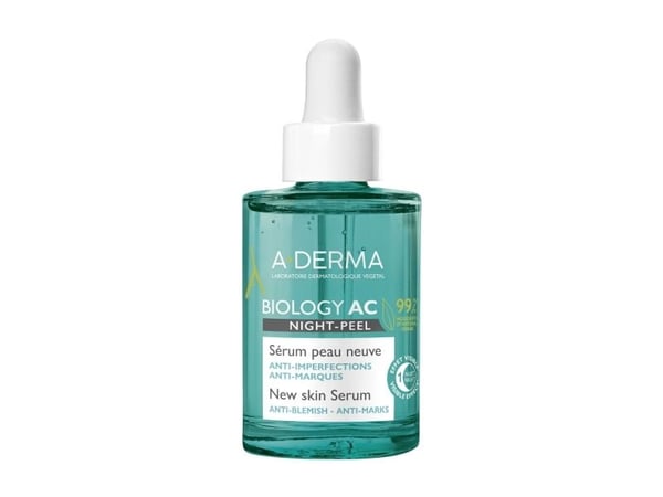 A-Derma Biology AC Night-Peel -seerumi - - 30 ml