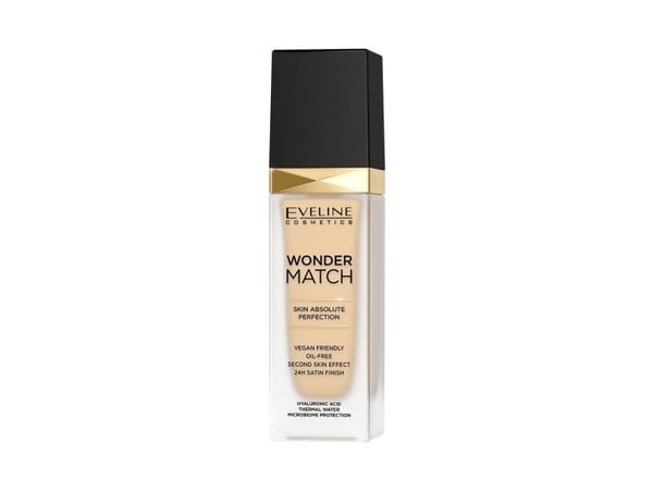 Eveline Wonder Match foundation tilpasset hud nr. 05 Light Porcelain 30 ml