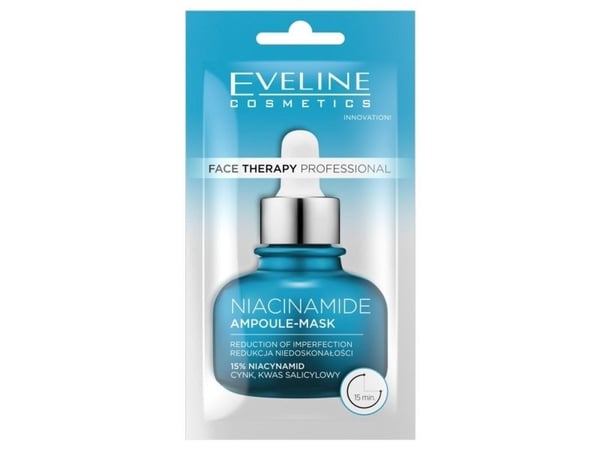 Eveline Face Therapy Professional reduserende ansiktsmaske-ampulle med Niacinamid 8 ml