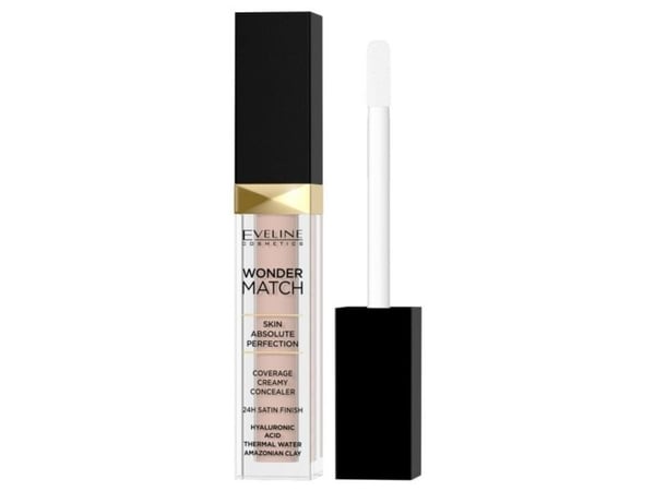 Eveline Eveline Wonder Match Liquid Covering Concealer nr. 20 Peach 7ml