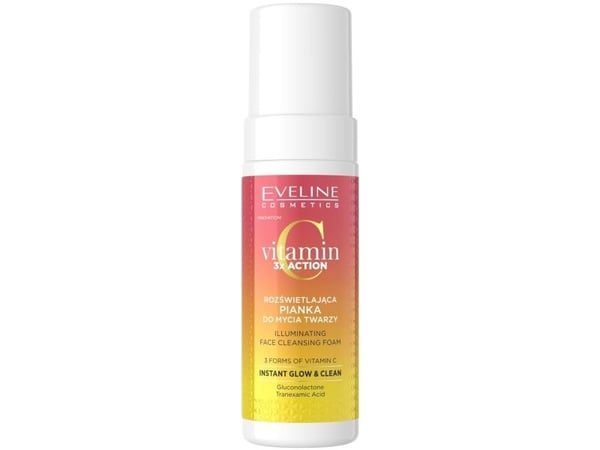 Eveline Vitamin C 3X Action opplysende renseskum 150 ml