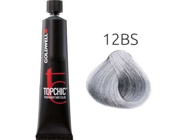 Goldwell TOPCHIC permanent hårfarge 12BS - ultrablond perle/sølv 60 ml