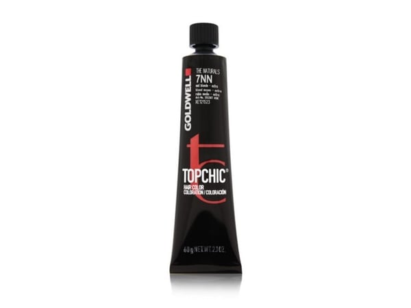 Goldwell Topchic The Naturals, Brun, 7NN, Mid Blonde Extra, Unisex, 1 stk, 60 ml