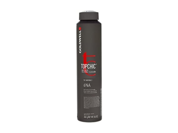 Goldwell TopChic permanent hårfärg 6NA Dark Natural Ash Blonde 250 ml