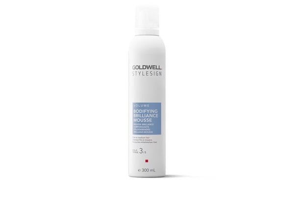 Goldwell Bodifying Brilliance Mousse 300 Ml Hair Volume And Shine Foam Hardener