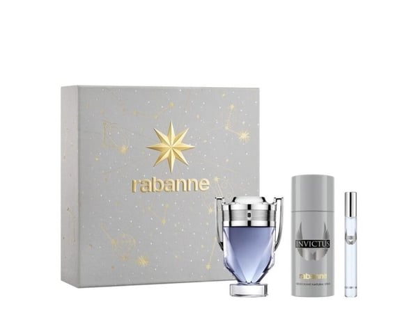 Rabanne Invictus EDT 100 ml + EDT MINI 10 ml + DEO VAPO 150 ml (mann)