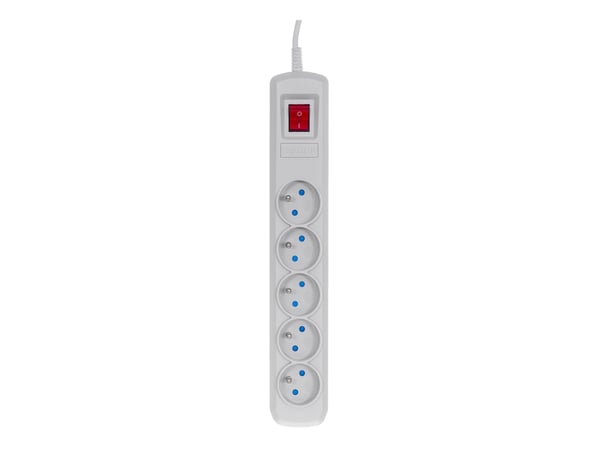 Activejet ACP-5GN 5M SZ, 5 m, inomhus, Typ E, Typ E, Plast, Grå