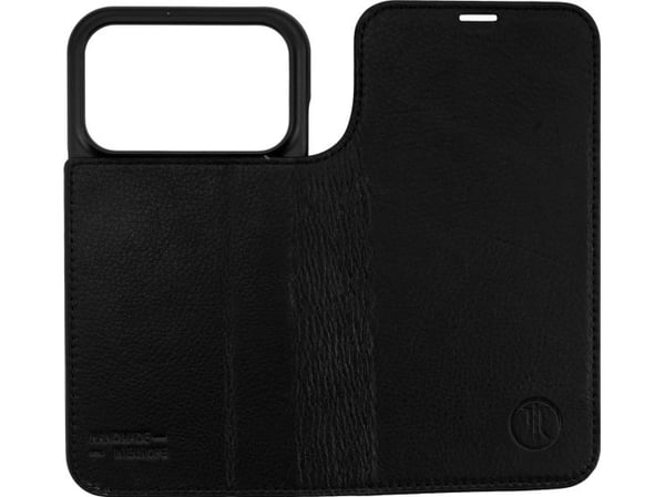 JT BERLIN BookCase Tegel, Lommebok-etui, Apple, iPhone 17 Pro, 16 cm (6.3"), Svart