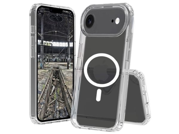 JT BERLIN Pankow Clear MagSafe, Suojus, Apple, iPhone 17 Air, 16,5 cm (6.5"), Läpinäkyvä