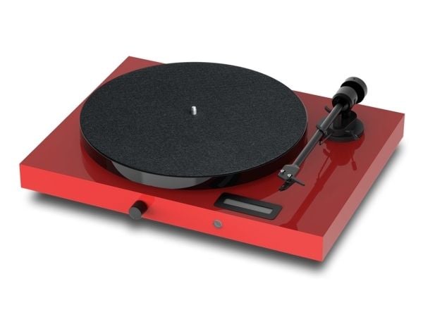 Pro-Ject Juke Box E1, Beltedrevet platespiller, Semi-automatisk, Svart, Rød, ABS syntetisk, 33,45 RPM, 33,45 RPM