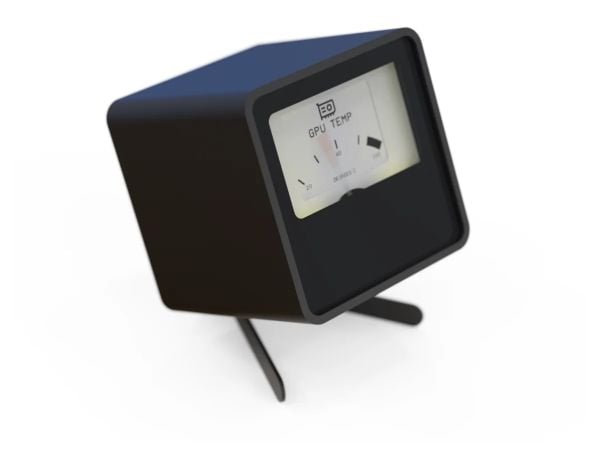 Streacom VU1, Universal, Skärm, Aluminium, Glas, Svart, Multifärg, 0,015 A
