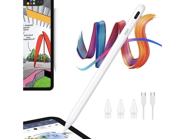 ESR-penn ESR DIGITAL+ MAGNETISK STYLUS-PENN IPAD HVIT universal