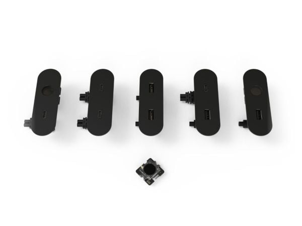 Streacom DA6 XL - SFF - mini-ITX - ingen strømforsyning (ATX / SFX / SFX-L) - krom - USB