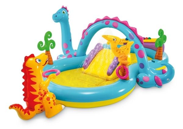 Intex 57135NP, Oppblåsbart basseng, 290 l, Figur 8, 2 år, Vinyl, Flerfarget