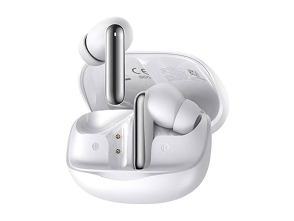 Trådlösa in-ear TWS QCY MeloBuds HT12 Bluetooth 5.4 HFP/A2DP/AVRCP IPX4 (vit)