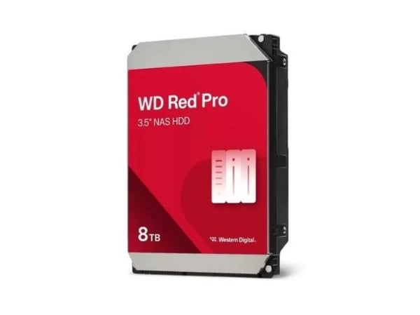 WD Red Plus - Hårddisk - 4 TB - inbyggd - 3.5" - SATA 6Gb/s - 5400 rpm - buffert: 128 MB