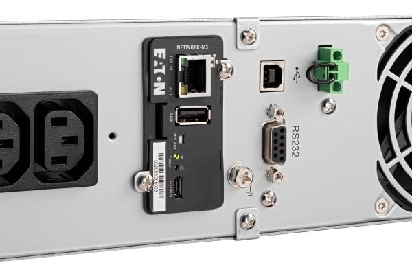 Eaton 9E - UPS (rackmonterbar/ekstern) - AC 200/220/230/240 V - 2700 watt - 3000 VA - enkeltfase - 6 x batteri - blysyre - 9 Ah - RS-232, USB - utg...