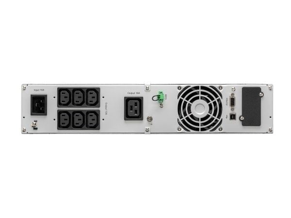 Eaton 9E - UPS (rackmonterbar/ekstern) - AC 200/220/230/240 V - 2700 watt - 3000 VA - enkeltfase - 6 x batteri - blysyre - 9 Ah - RS-232, USB - utg...