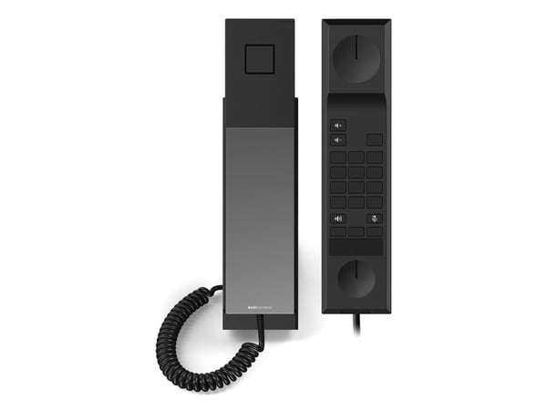 snom HD30LA - Telefon med ledning - gun metal sort